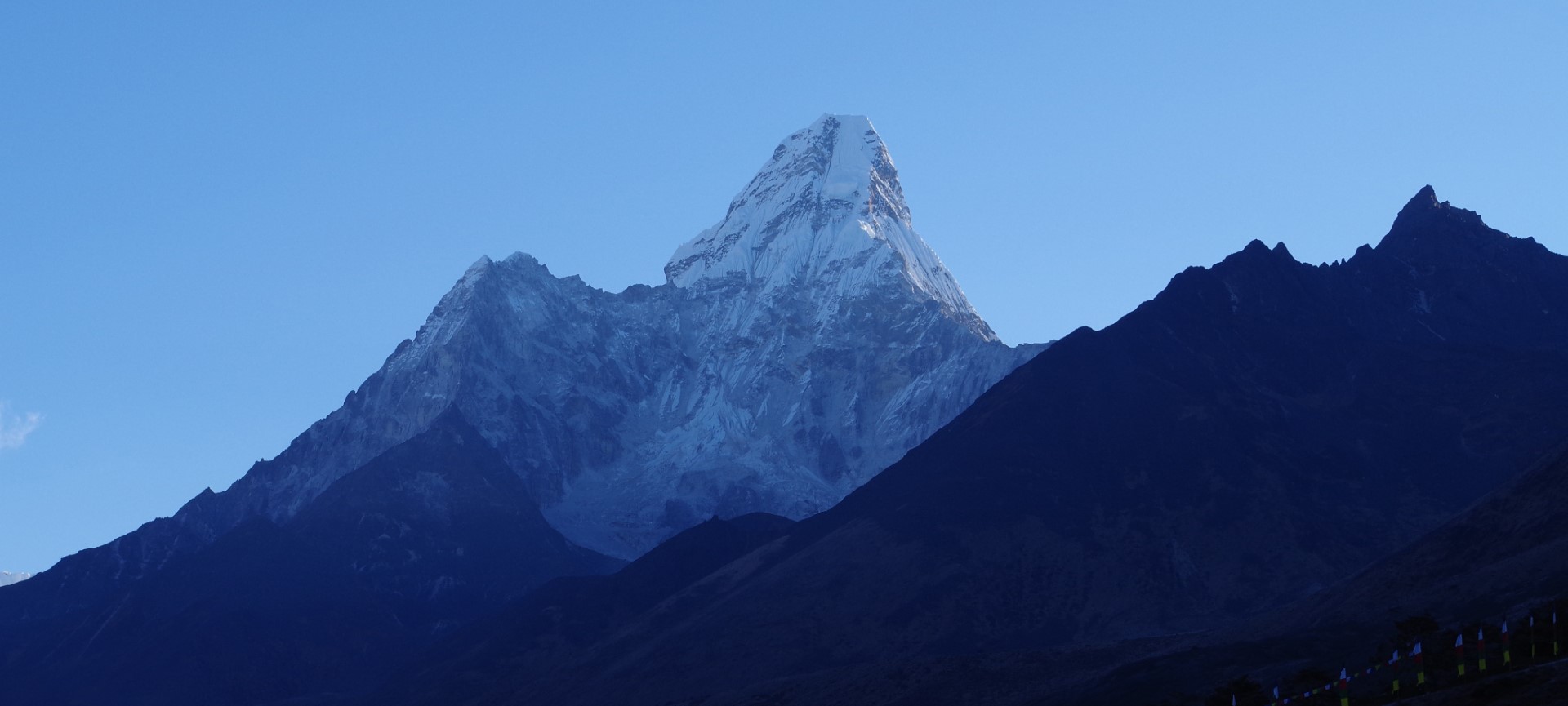 Photograph of mountains